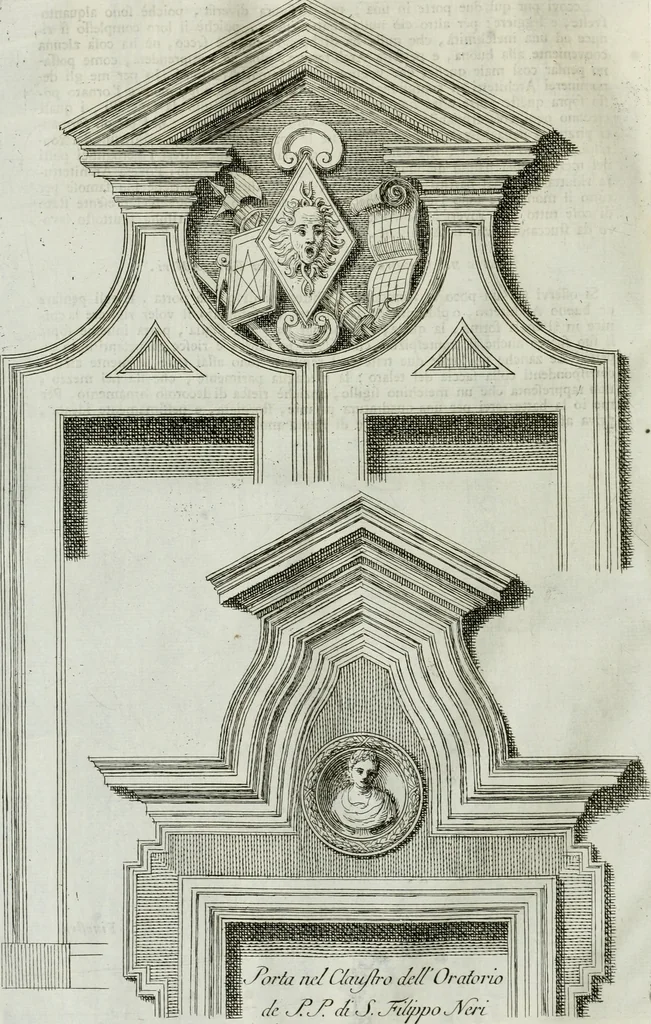 An illustration from Osservazioni di Antonio Visentini, architetto veneto, che servono di continuazione al Trattato di Teofilo Gallaccini sopra gli errori degli architetti, 1771, leaf 37