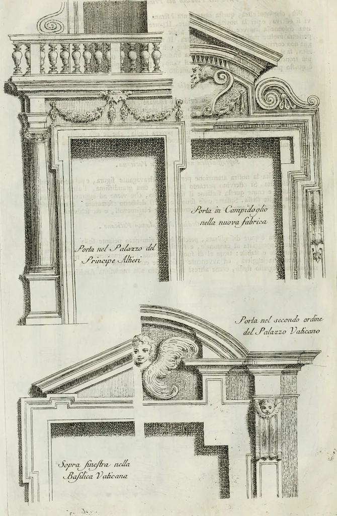 An illustration from Osservazioni di Antonio Visentini, architetto veneto, che servono di continuazione al Trattato di Teofilo Gallaccini sopra gli errori degli architetti, 1771, leaf 47