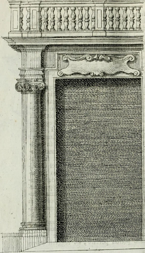 An illustration from Osservazioni di Antonio Visentini, architetto veneto, che servono di continuazione al Trattato di Teofilo Gallaccini sopra gli errori degli architetti, 1771, leaf 51