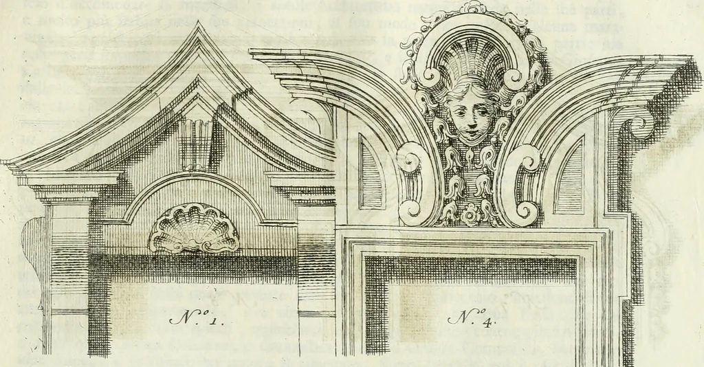 An illustration from Osservazioni di Antonio Visentini, architetto veneto, che servono di continuazione al Trattato di Teofilo Gallaccini sopra gli errori degli architetti, 1771, leaf 54