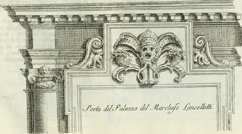 An illustration from Osservazioni di Antonio Visentini, architetto veneto, che servono di continuazione al Trattato di Teofilo Gallaccini sopra gli errori degli architetti, 1771, leaf 58