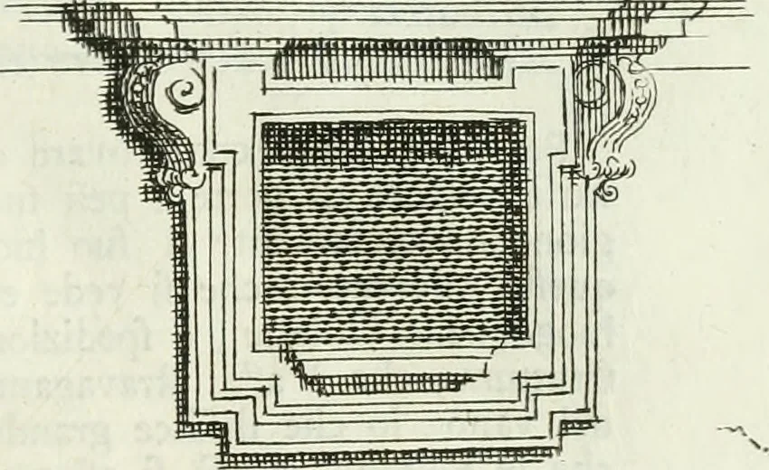 An illustration from Osservazioni di Antonio Visentini, architetto veneto, che servono di continuazione al Trattato di Teofilo Gallaccini sopra gli errori degli architetti, 1771, leaf 62