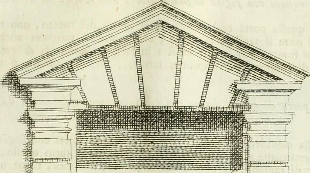 An illustration from Osservazioni di Antonio Visentini, architetto veneto, che servono di continuazione al Trattato di Teofilo Gallaccini sopra gli errori degli architetti, 1771, leaf 76