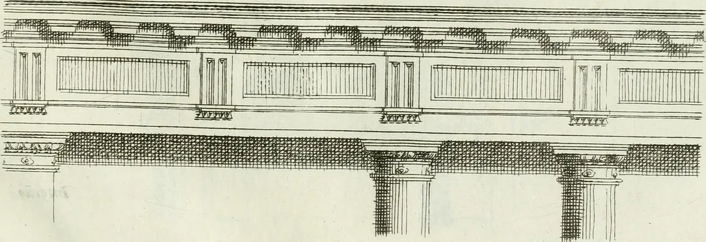 An illustration from Osservazioni di Antonio Visentini, architetto veneto, che servono di continuazione al Trattato di Teofilo Gallaccini sopra gli errori degli architetti, 1771, leaf 76