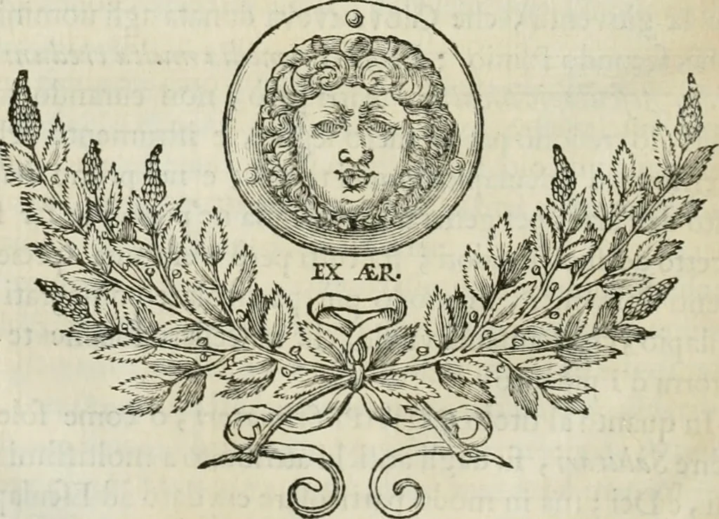 An illustration from Osservazioni istoriche sopra alcuni medaglioni antichi, 1698, leaf 165