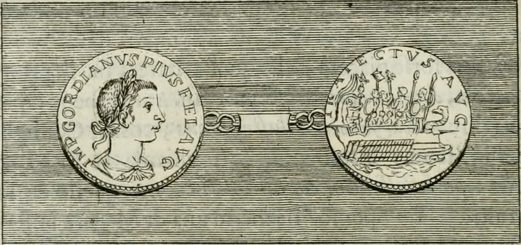 An illustration from Osservazioni istoriche sopra alcuni medaglioni antichi, 1698, leaf 391