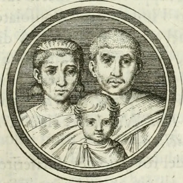 An illustration from Osservazioni istoriche sopra alcuni medaglioni antichi, 1698, leaf 408