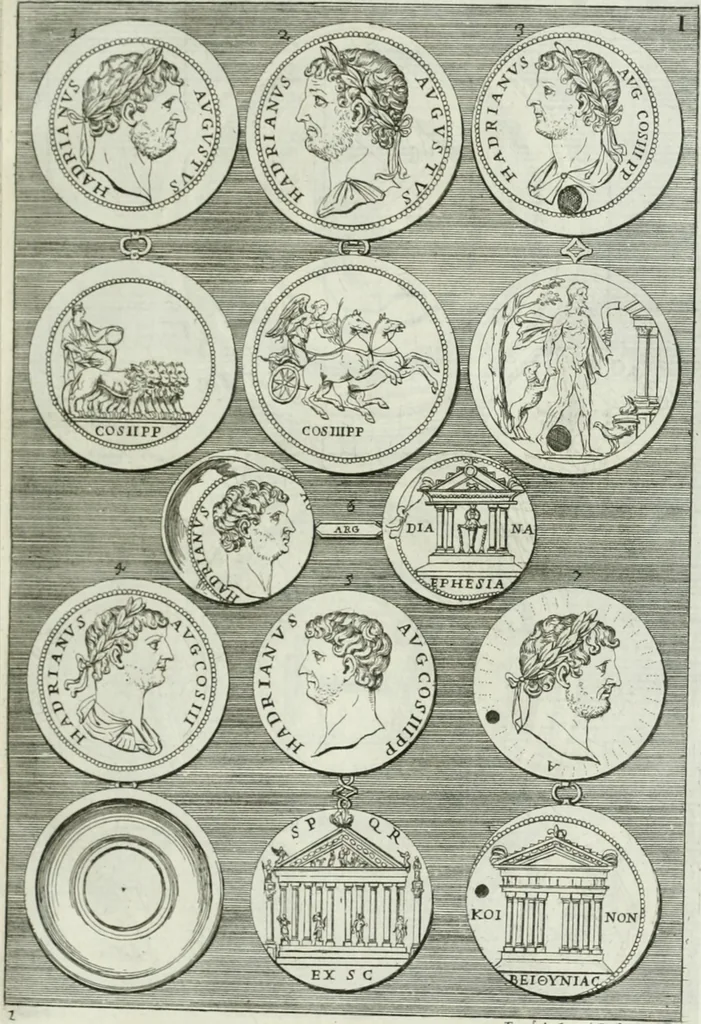 An illustration from Osservazioni istoriche sopra alcuni medaglioni antichi, 1698, leaf 42