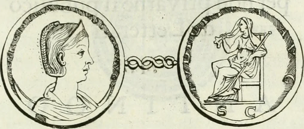 An illustration from Osservazioni istoriche sopra alcuni medaglioni antichi, 1698, leaf 518