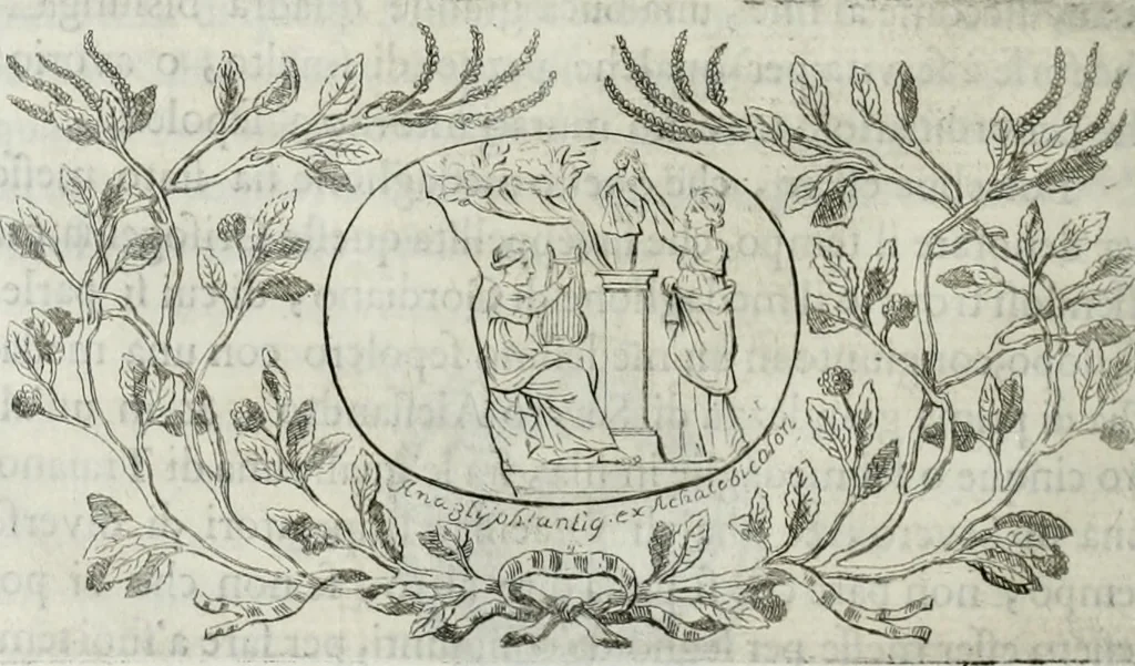 An illustration from Osservazioni istoriche sopra alcuni medaglioni antichi, 1698, leaf 525