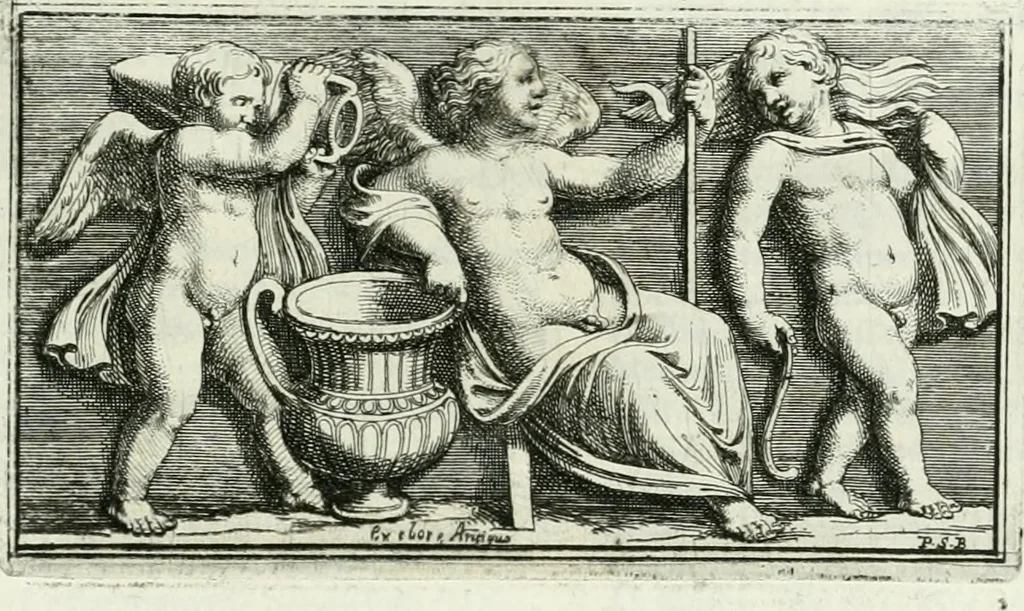 An illustration from Osservazioni istoriche sopra alcuni medaglioni antichi, 1698, leaf 558
