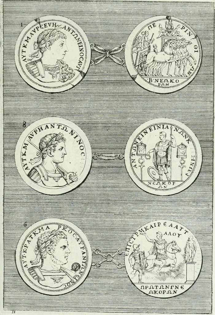 An illustration from Osservazioni istoriche sopra alcuni medaglioni antichi, 1698, leaf 62
