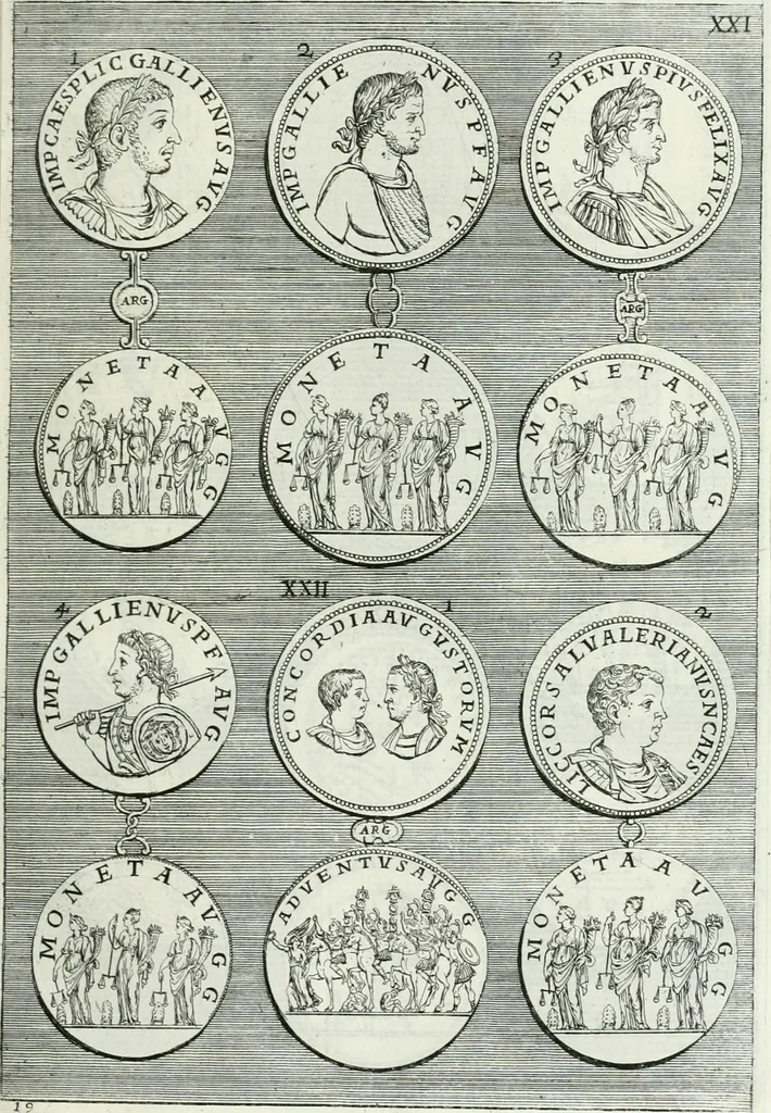 An illustration from Osservazioni istoriche sopra alcuni medaglioni antichi, 1698, leaf 78
