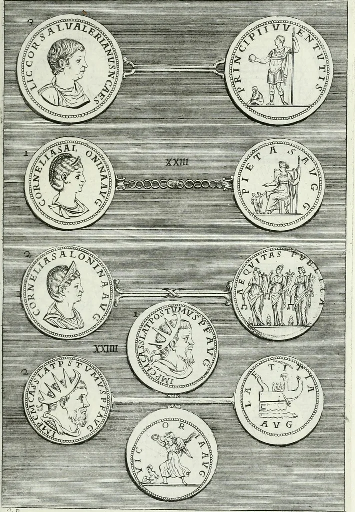 An illustration from Osservazioni istoriche sopra alcuni medaglioni antichi, 1698, leaf 80