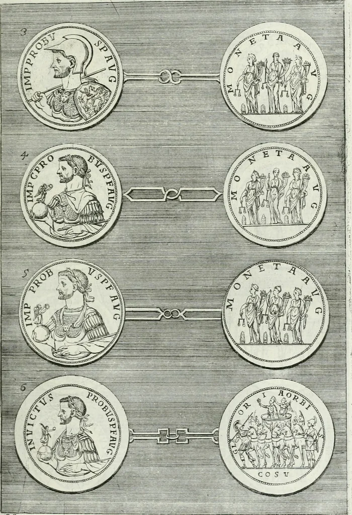 An illustration from Osservazioni istoriche sopra alcuni medaglioni antichi, 1698, leaf 84