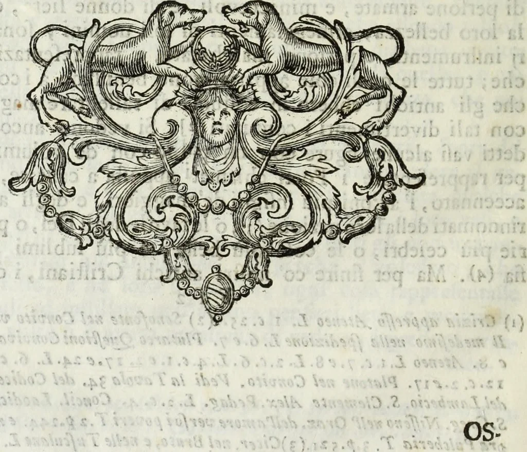 An illustration from Osservazioni sopra alcuni frammenti di vasi antichi di vetro ornati di figure trovati ne'cimiteri di Roma, 1716, leaf 329