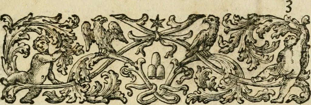 An illustration from Osservazioni sopra il libro della Felsina pittrice per difesa di Raffaello da Urbino, dei Caracci, e della loro scuola, 1703, leaf 8