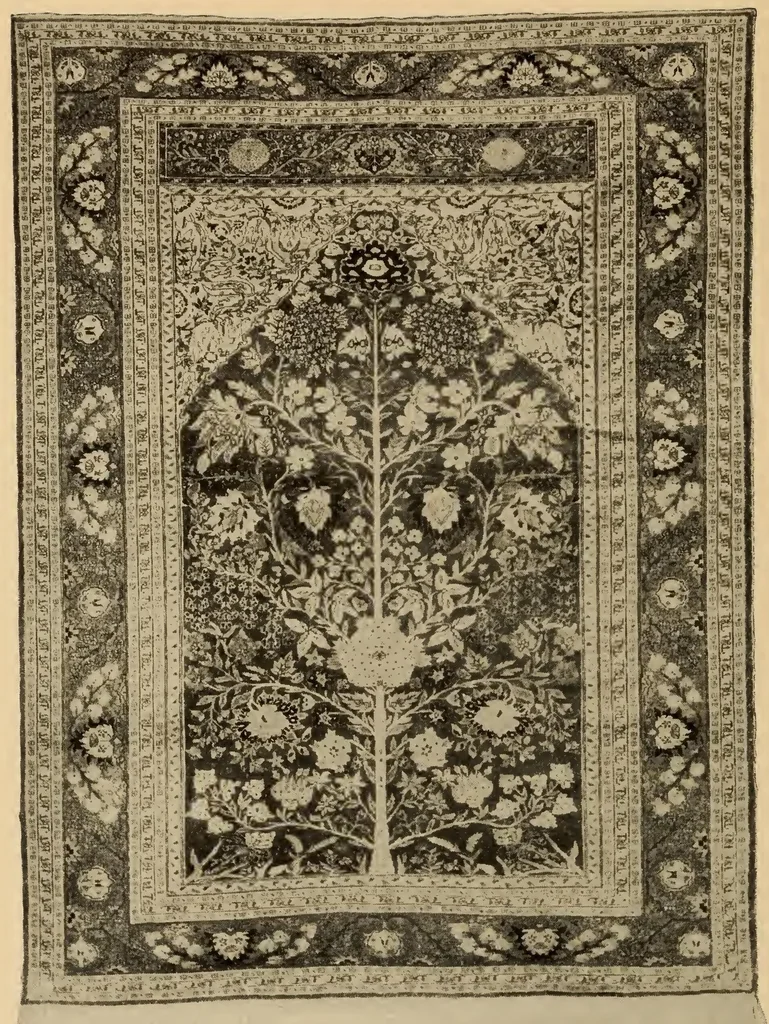An illustration from Art Panels from the Hand Looms of the Far Orient, 1902, leaf 20