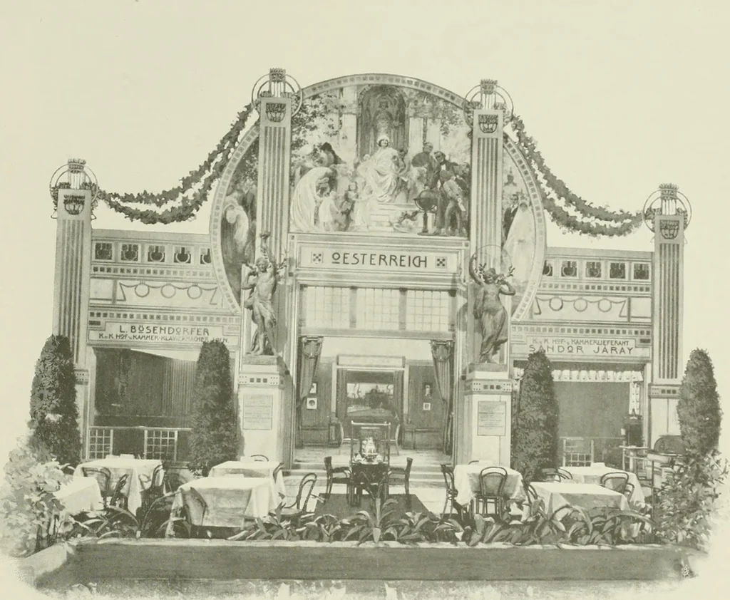 An illustration from Österreich auf der Internationalen Wissenschaftlichen und Gewerblichen Ausstellung 'Die Kinderwelt' in St. Petersburg, 1903/1904 : Bericht der Österr. Kommission, 1904, leaf 110