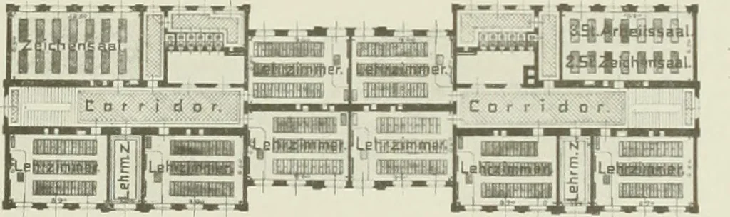 An illustration from Österreich auf der Internationalen Wissenschaftlichen und Gewerblichen Ausstellung 'Die Kinderwelt' in St. Petersburg, 1903/1904 : Bericht der Österr. Kommission, 1904, leaf 140