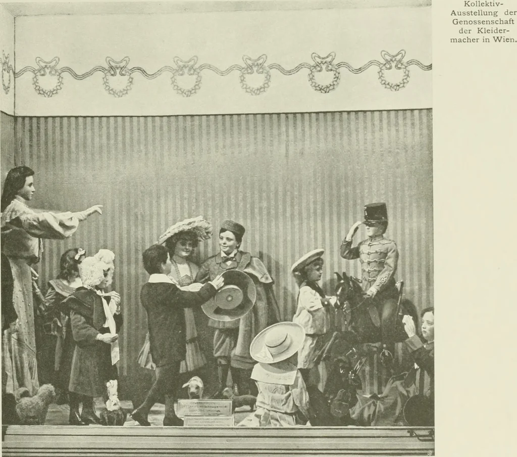 An illustration from Österreich auf der Internationalen Wissenschaftlichen und Gewerblichen Ausstellung 'Die Kinderwelt' in St. Petersburg, 1903/1904 : Bericht der Österr. Kommission, 1904, leaf 164