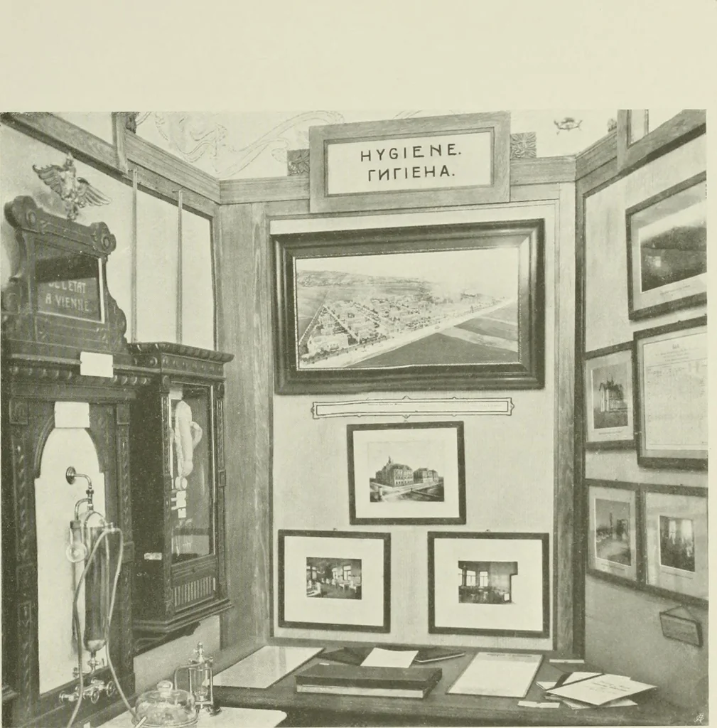 An illustration from Österreich auf der Internationalen Wissenschaftlichen und Gewerblichen Ausstellung 'Die Kinderwelt' in St. Petersburg, 1903/1904 : Bericht der Österr. Kommission, 1904, leaf 186