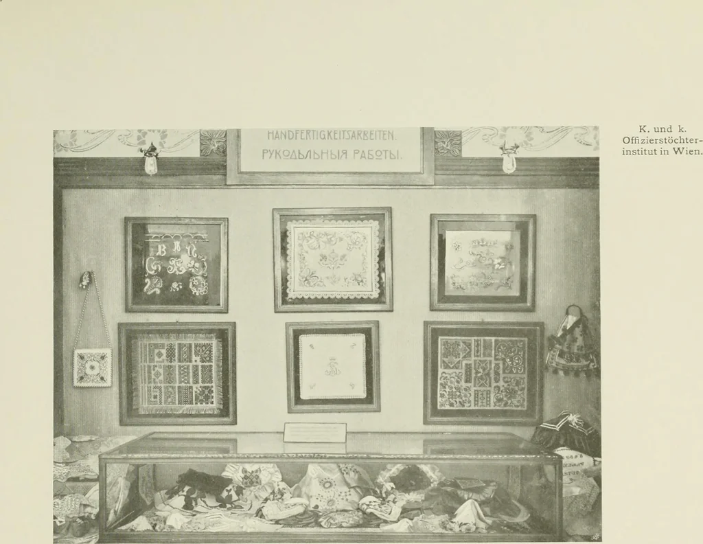 An illustration from Österreich auf der Internationalen Wissenschaftlichen und Gewerblichen Ausstellung 'Die Kinderwelt' in St. Petersburg, 1903/1904 : Bericht der Österr. Kommission, 1904, leaf 190