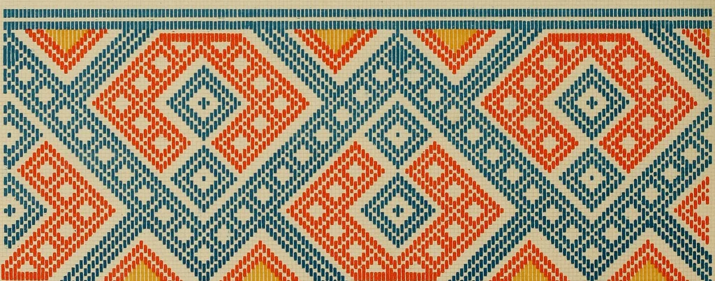 An illustration from Osztyák himzések = Ostjakische Stickereien, 1921, leaf 33