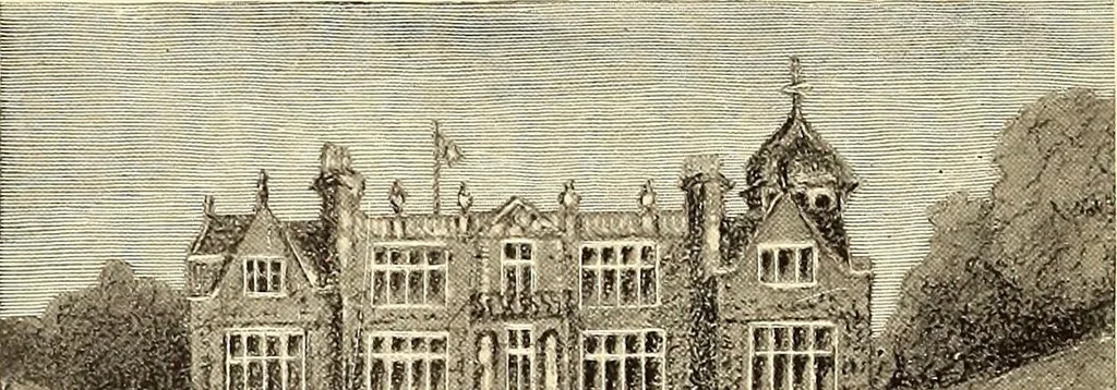 An illustration from Other famous homes of Great Britain and their stories, 1902, leaf 101
