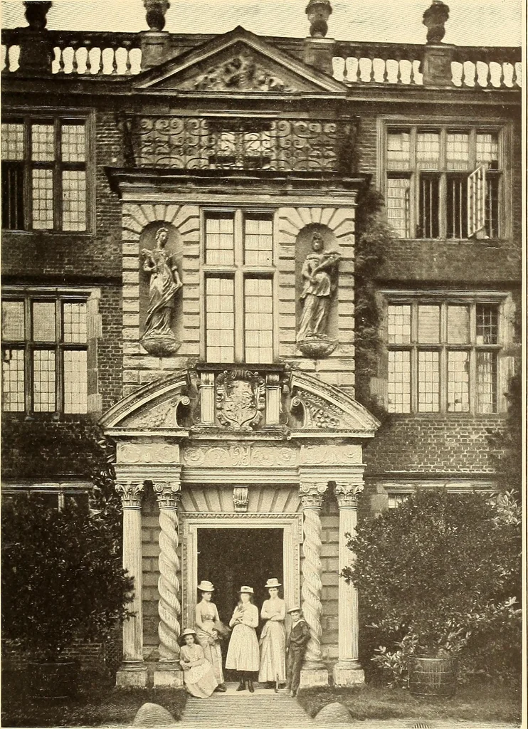 An illustration from Other famous homes of Great Britain and their stories, 1902, leaf 102