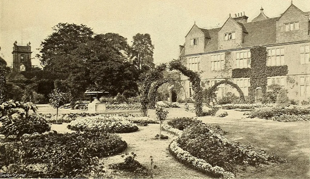 An illustration from Other famous homes of Great Britain and their stories, 1902, leaf 106