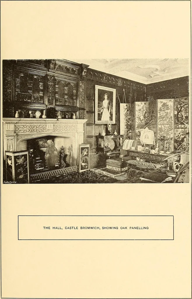 An illustration from Other famous homes of Great Britain and their stories, 1902, leaf 108