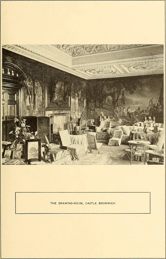 An illustration from Other famous homes of Great Britain and their stories, 1902, leaf 112