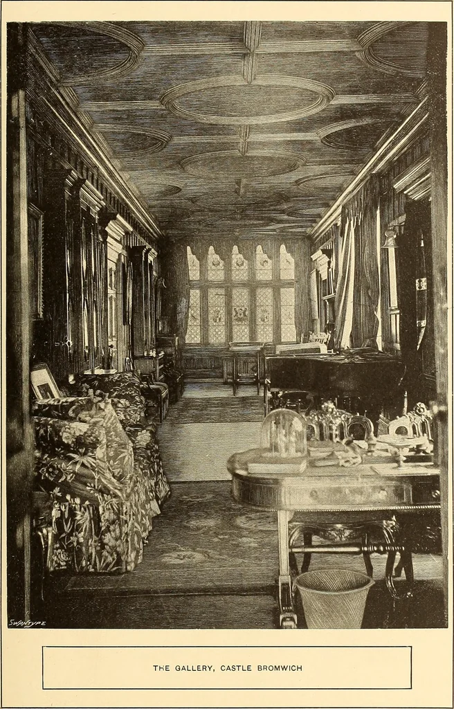 An illustration from Other famous homes of Great Britain and their stories, 1902, leaf 116
