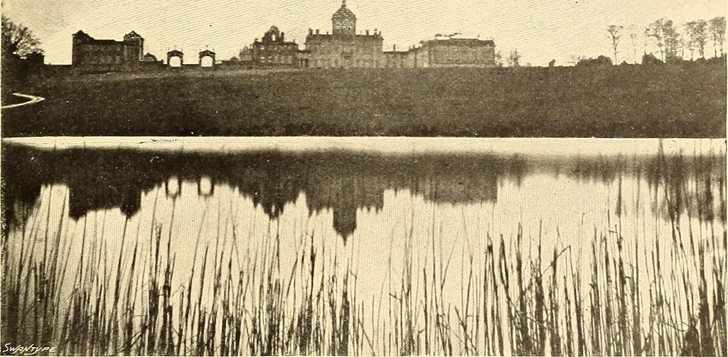 An illustration from Other famous homes of Great Britain and their stories, 1902, leaf 130