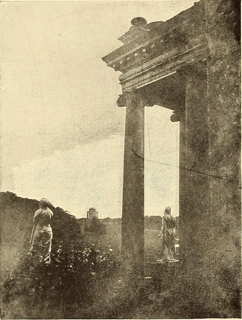An illustration from Other famous homes of Great Britain and their stories, 1902, leaf 143