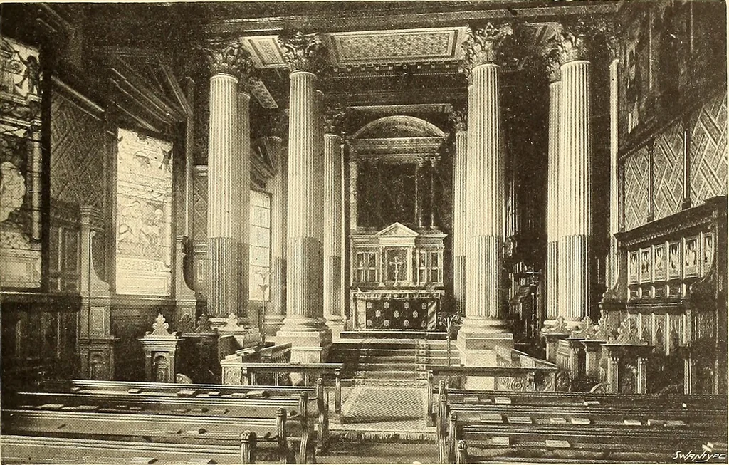 An illustration from Other famous homes of Great Britain and their stories, 1902, leaf 144