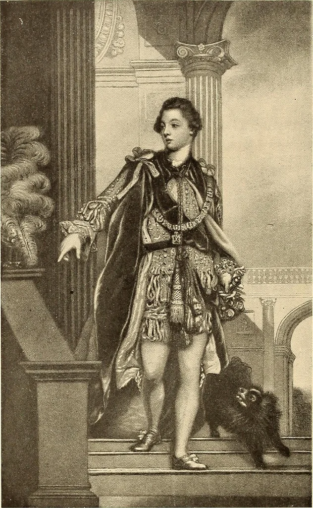 An illustration from Other famous homes of Great Britain and their stories, 1902, leaf 149