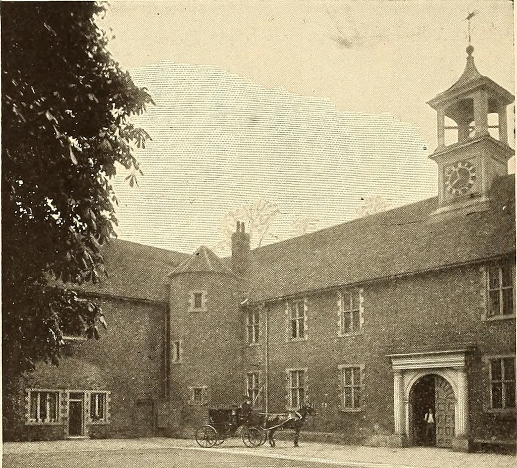 An illustration from Other famous homes of Great Britain and their stories, 1902, leaf 163