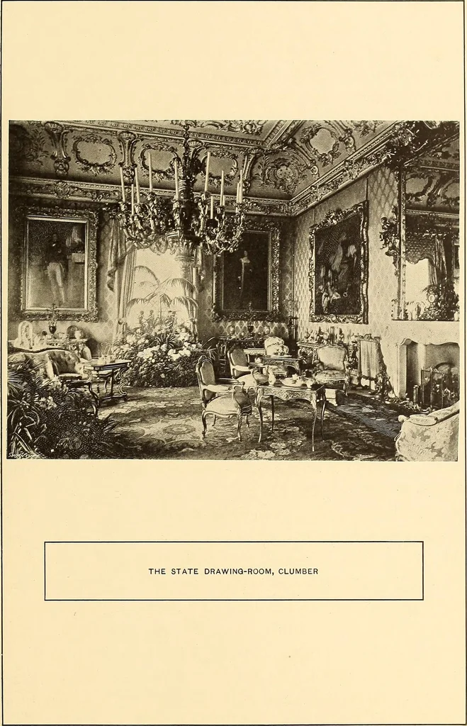 An illustration from Other famous homes of Great Britain and their stories, 1902, leaf 192
