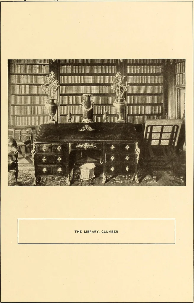 An illustration from Other famous homes of Great Britain and their stories, 1902, leaf 198