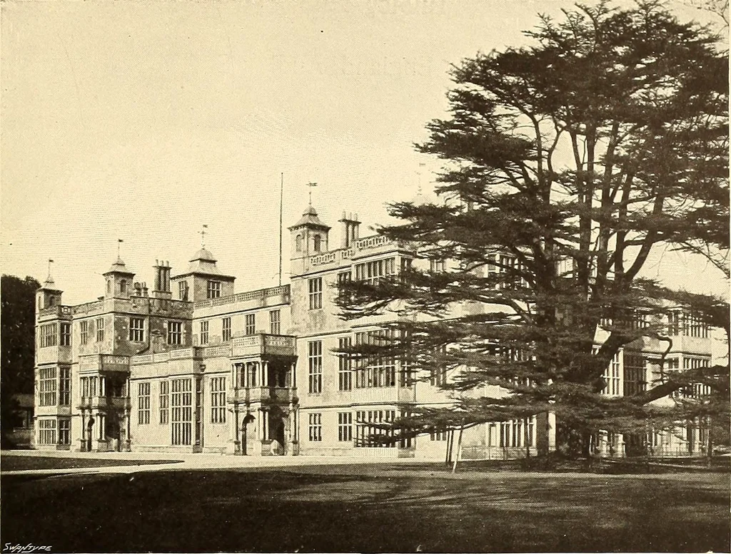 An illustration from Other famous homes of Great Britain and their stories, 1902, leaf 208