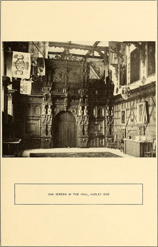 An illustration from Other famous homes of Great Britain and their stories, 1902, leaf 212