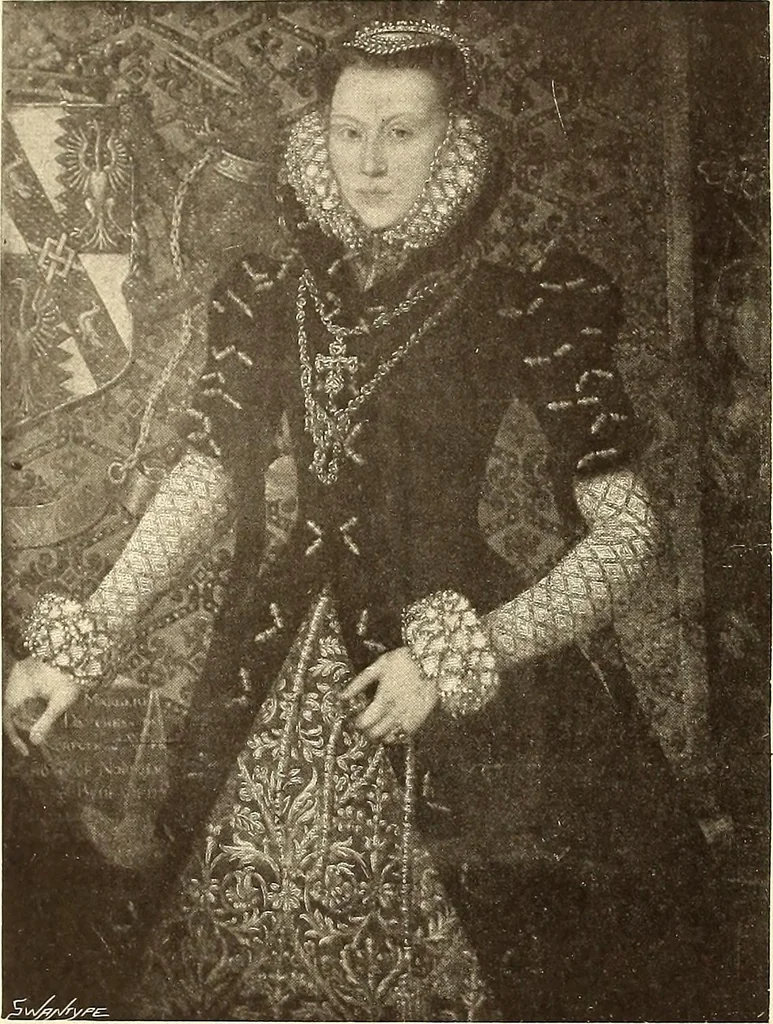 An illustration from Other famous homes of Great Britain and their stories, 1902, leaf 221