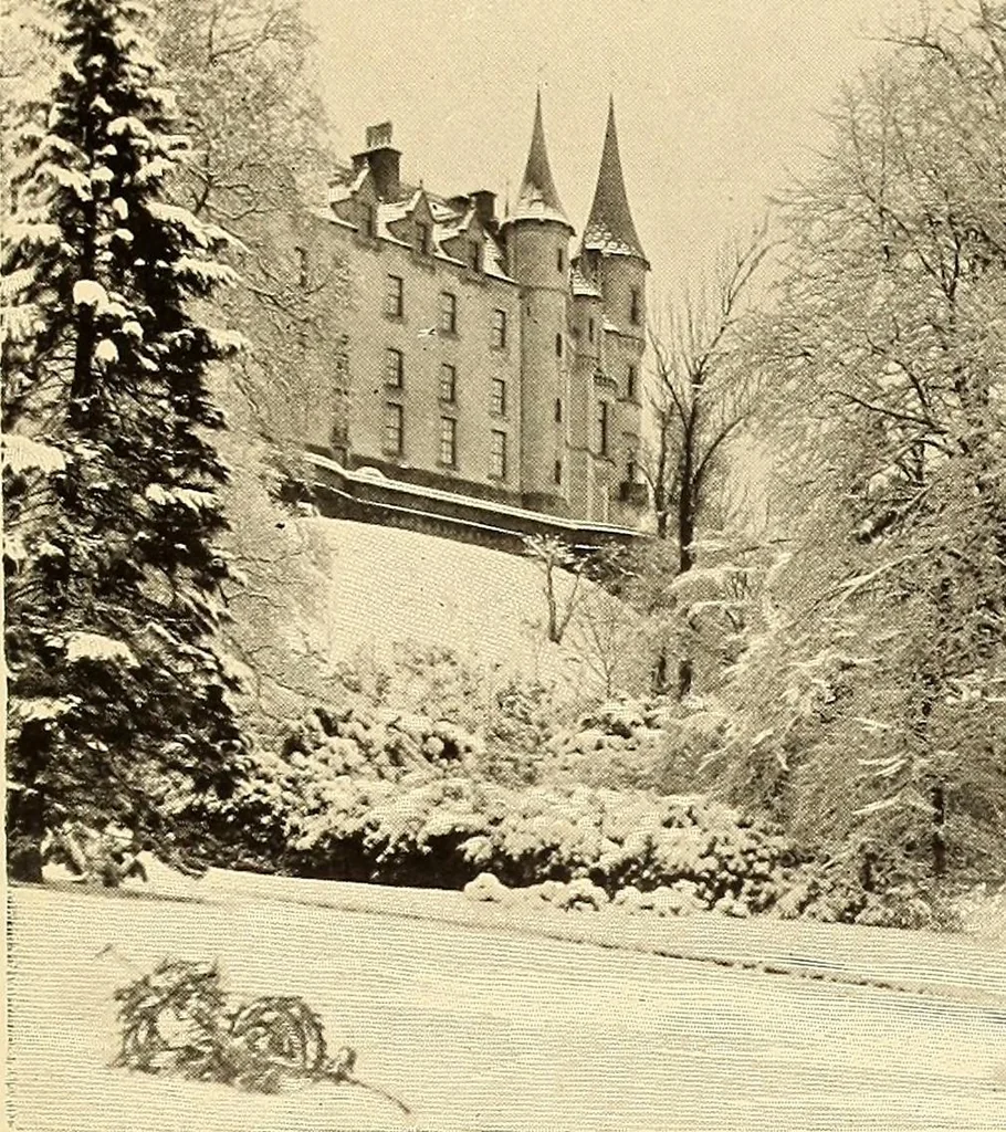 An illustration from Other famous homes of Great Britain and their stories, 1902, leaf 244