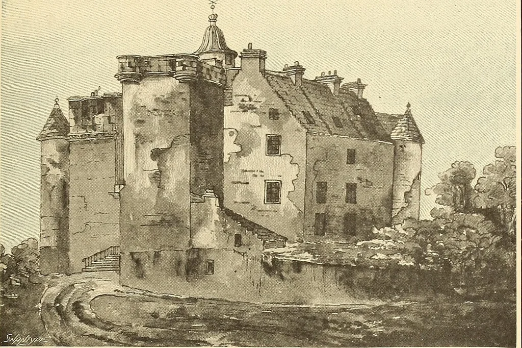 An illustration from Other famous homes of Great Britain and their stories, 1902, leaf 246