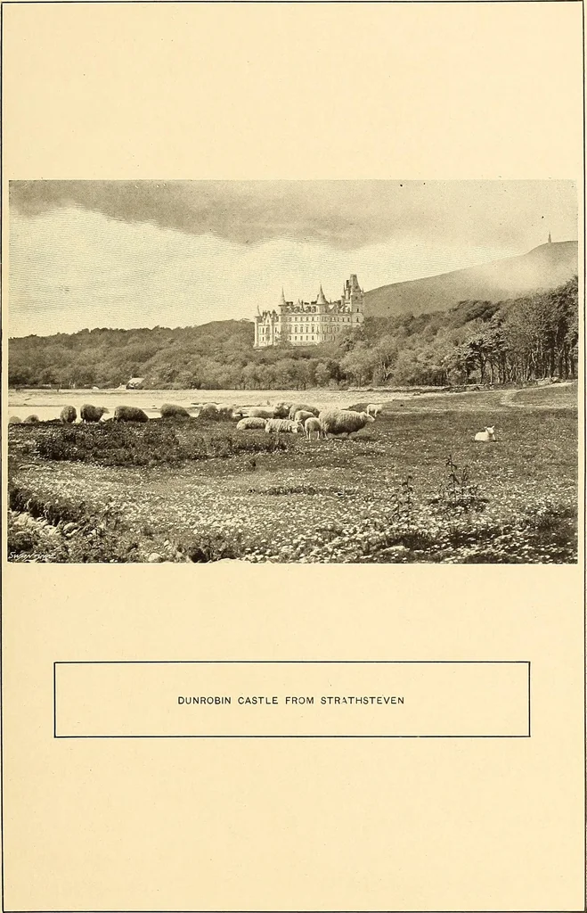 An illustration from Other famous homes of Great Britain and their stories, 1902, leaf 260