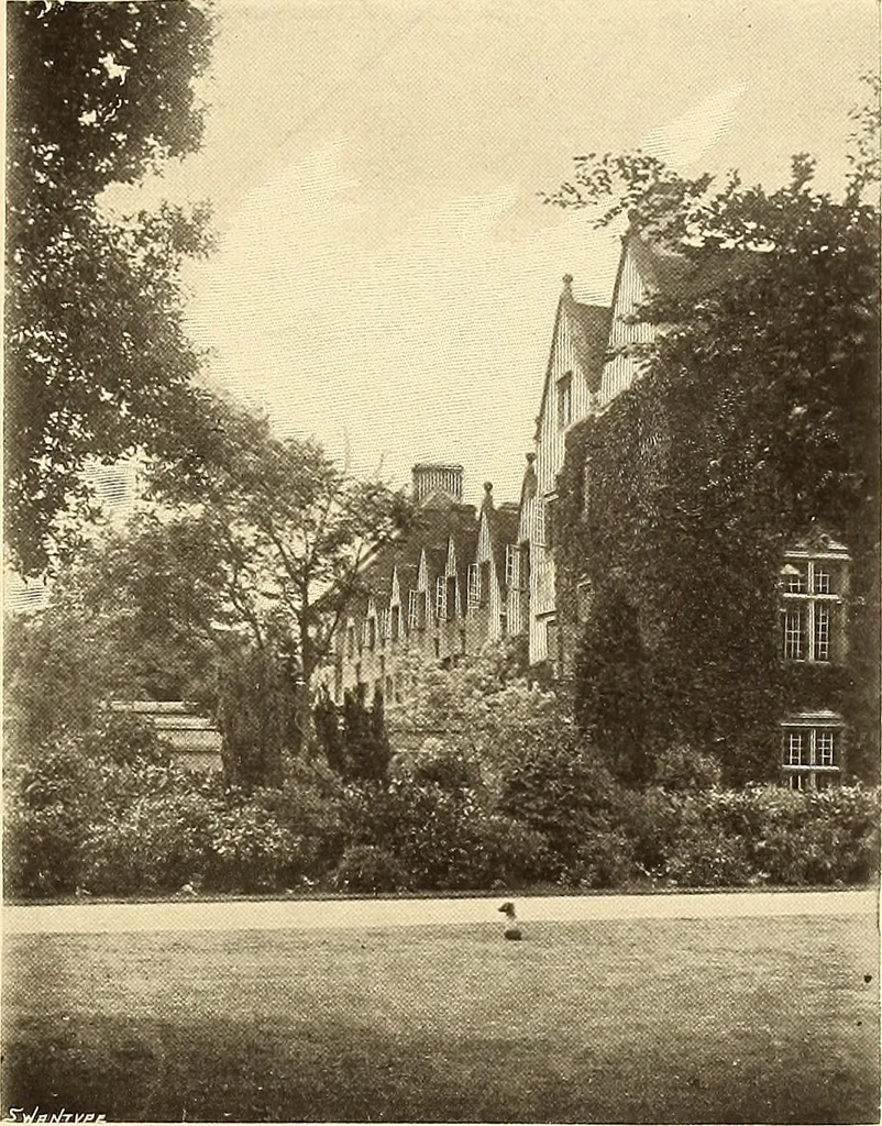 An illustration from Other famous homes of Great Britain and their stories, 1902, leaf 286