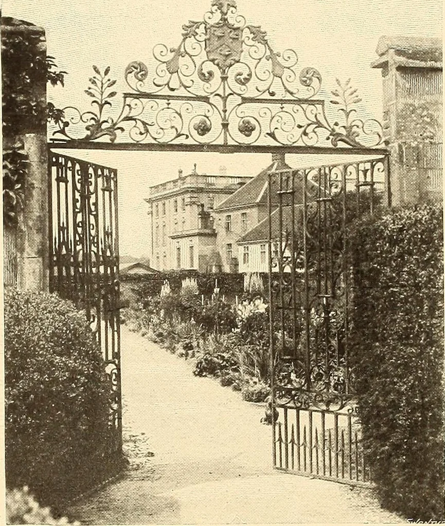 An illustration from Other famous homes of Great Britain and their stories, 1902, leaf 287