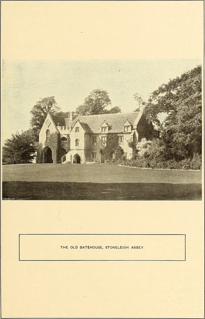 An illustration from Other famous homes of Great Britain and their stories, 1902, leaf 288